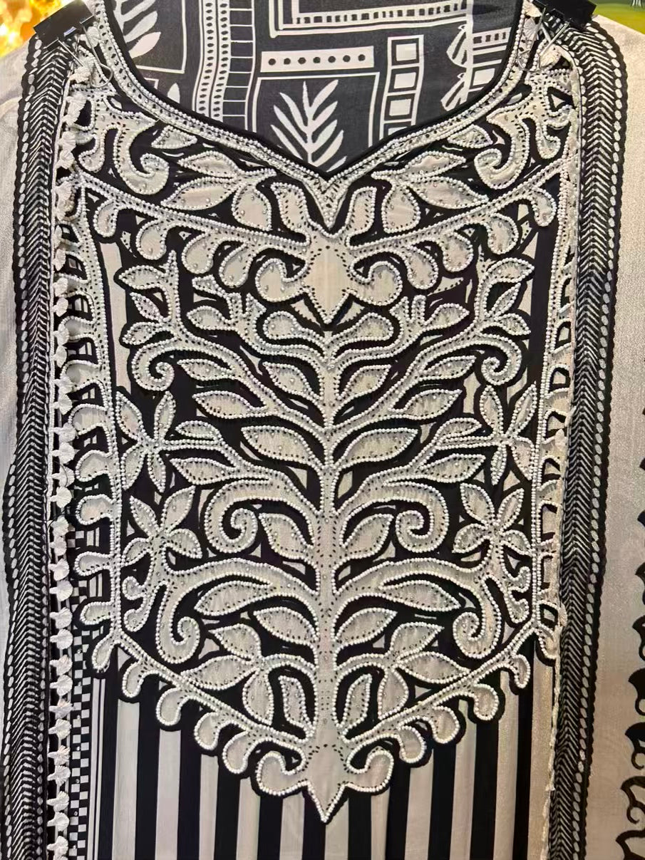 Sajawat Crêpe Suit (Black)
