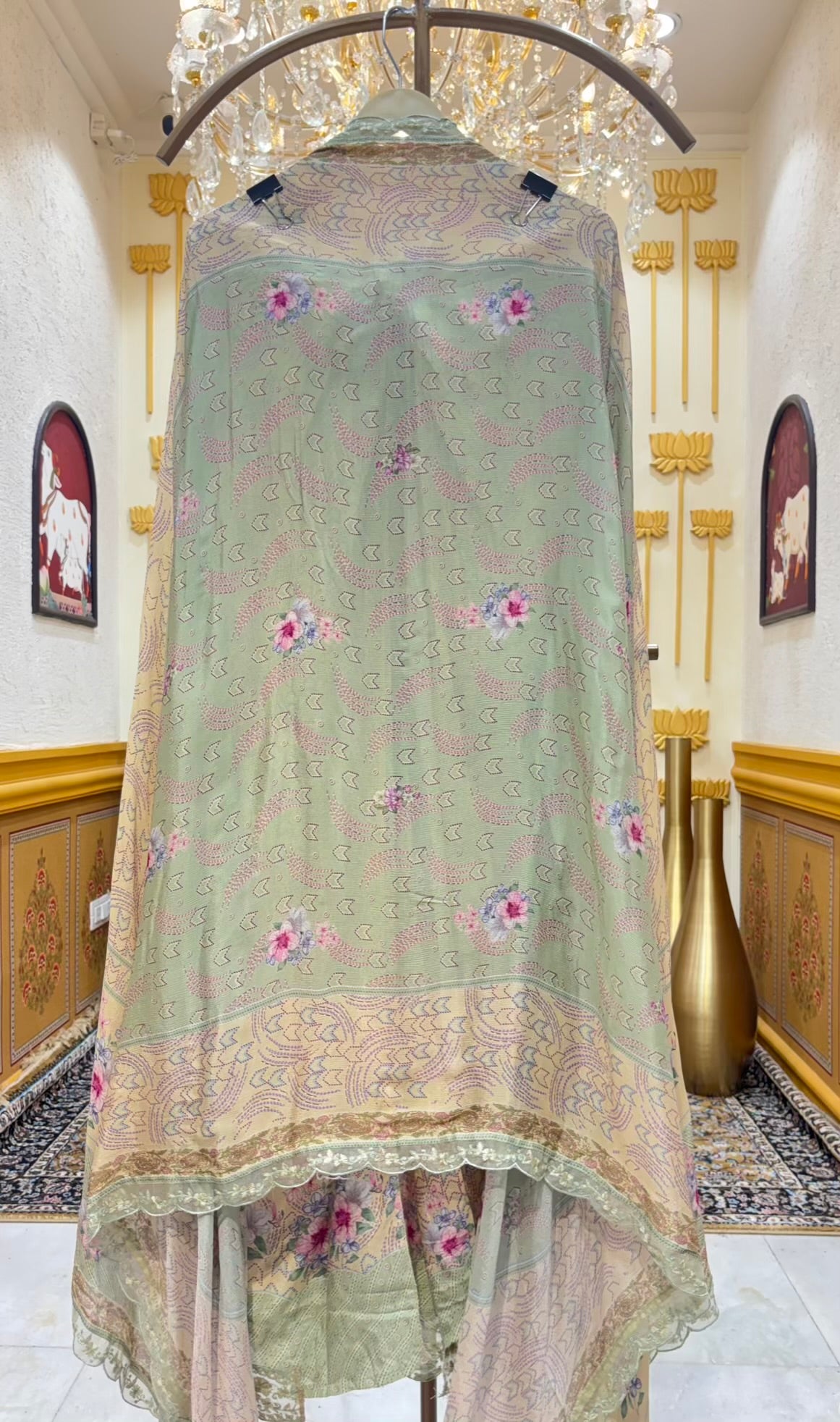 Sia Lace Muslin Suit