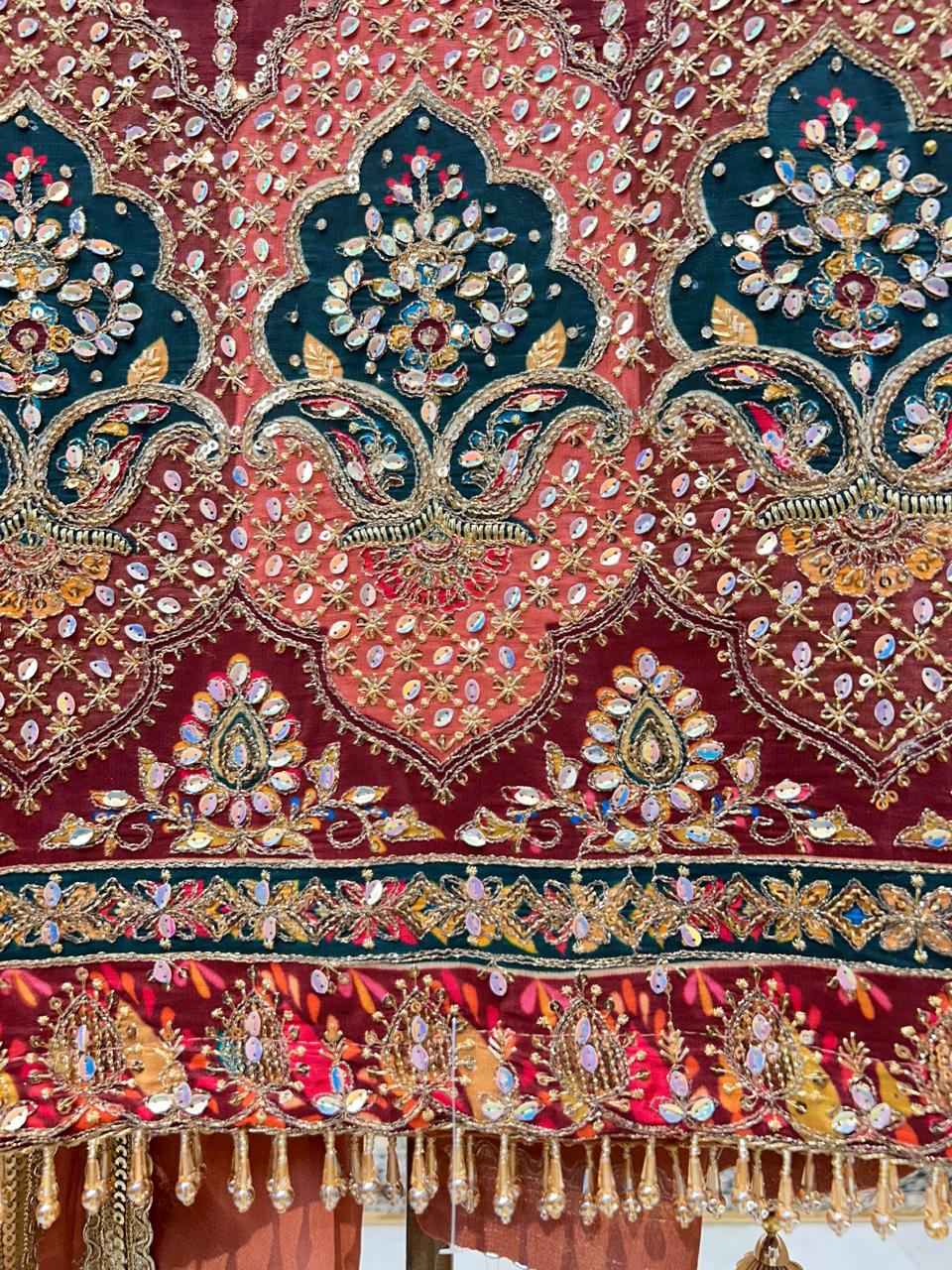 Myra Stonework Palazzo Set