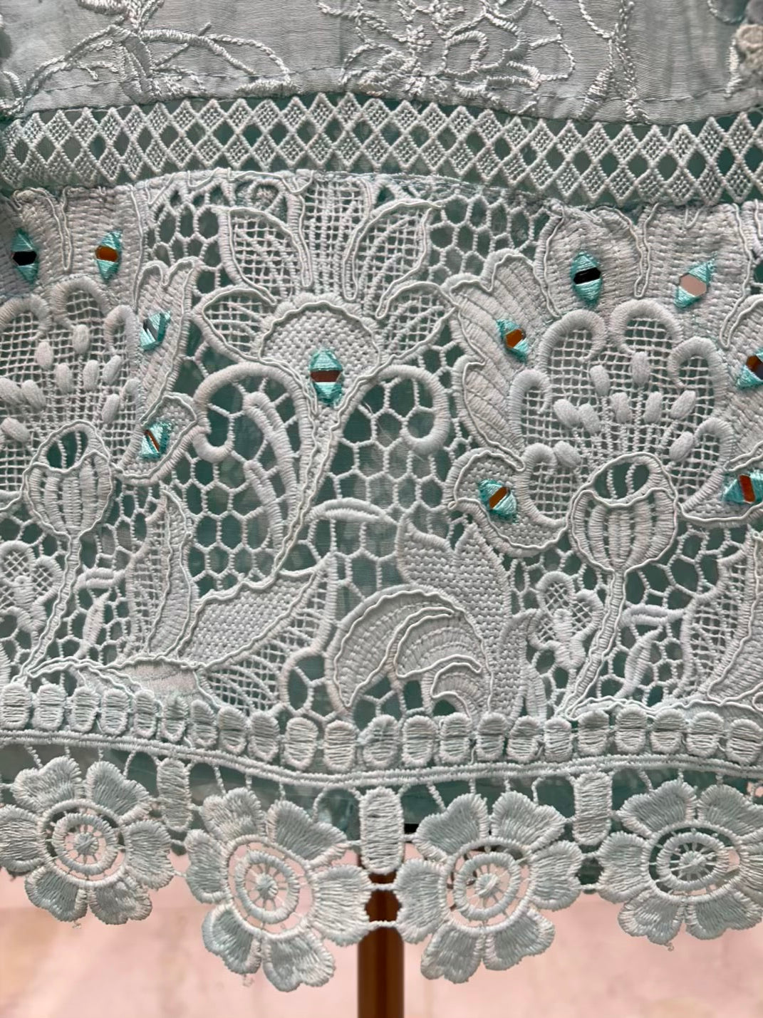 Mayra Crochet Mirror Mul Suit