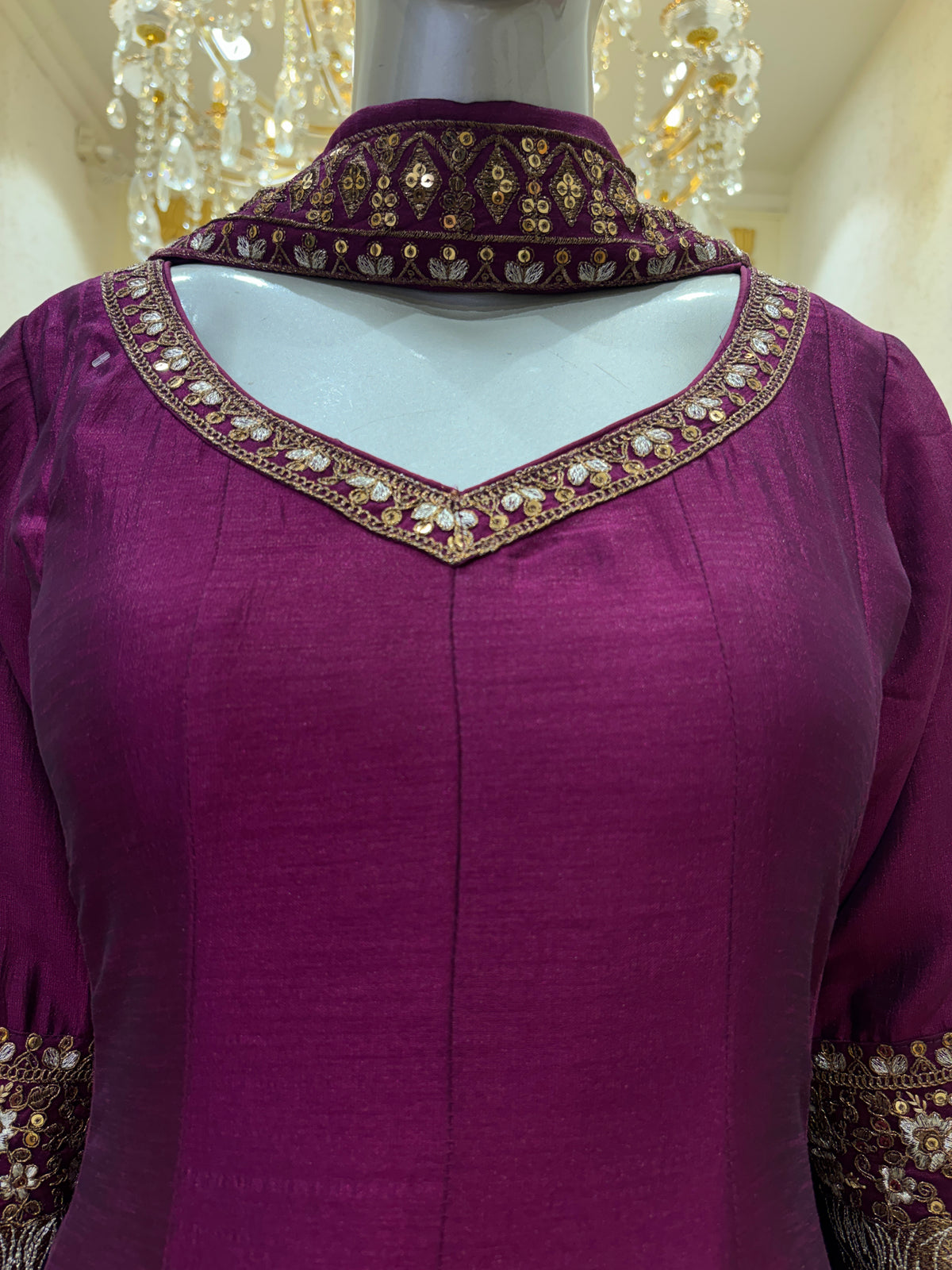 Zarmeher Anarkali Suit