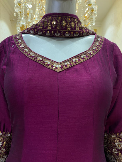 Zarmeher Anarkali Suit