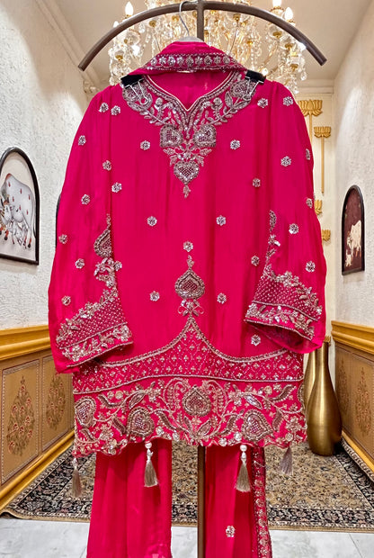 Noor Jahan Sharara Set