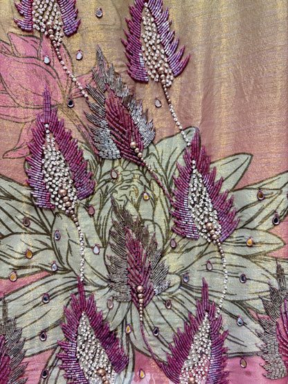Gulrais Organza Suit