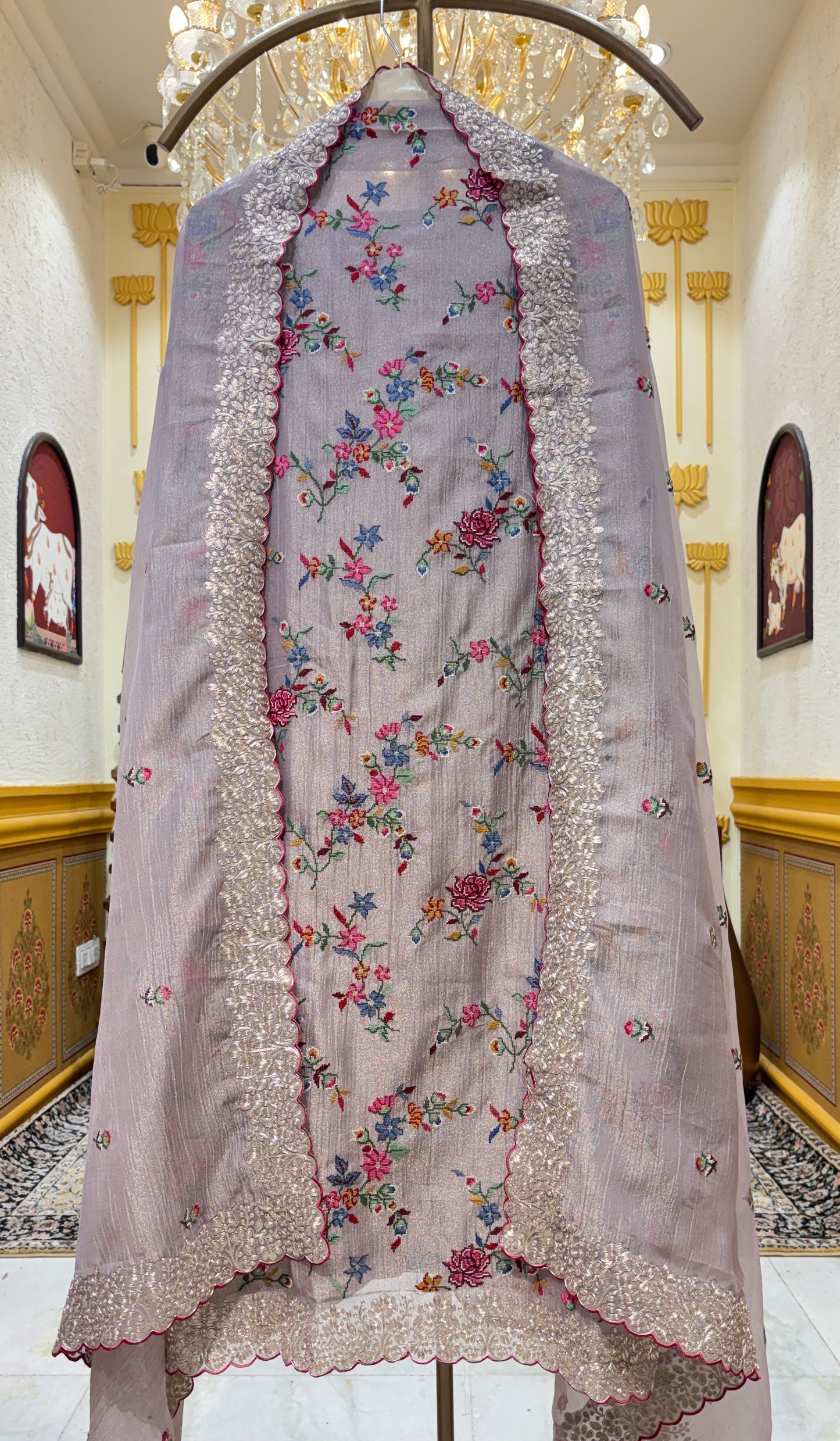 Velmira Thread Luxe Suit