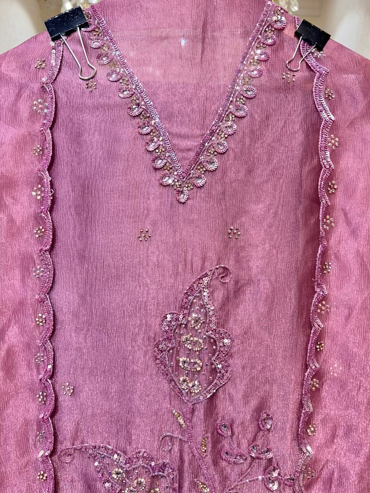 Ayleen Shimmer Stone Suit (Purple)