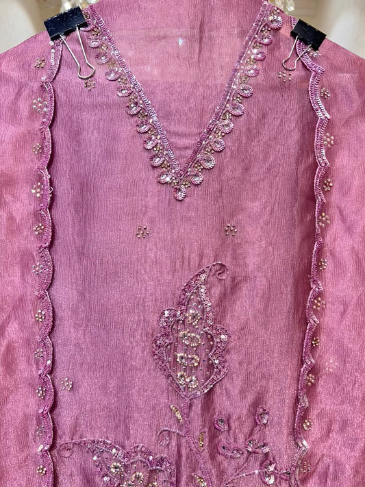 Ayleen Shimmer Stone Suit (Purple)