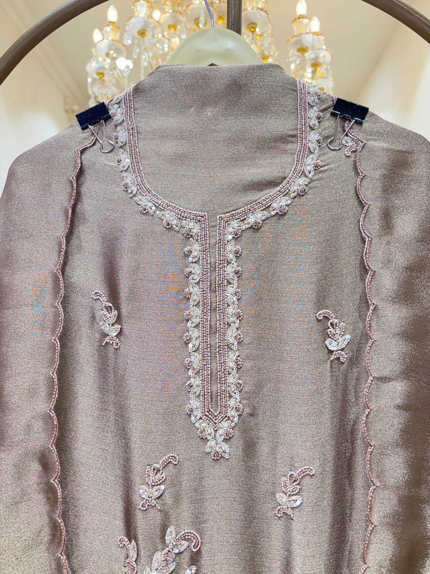 Luméra Pearl Tissue Organza Suit