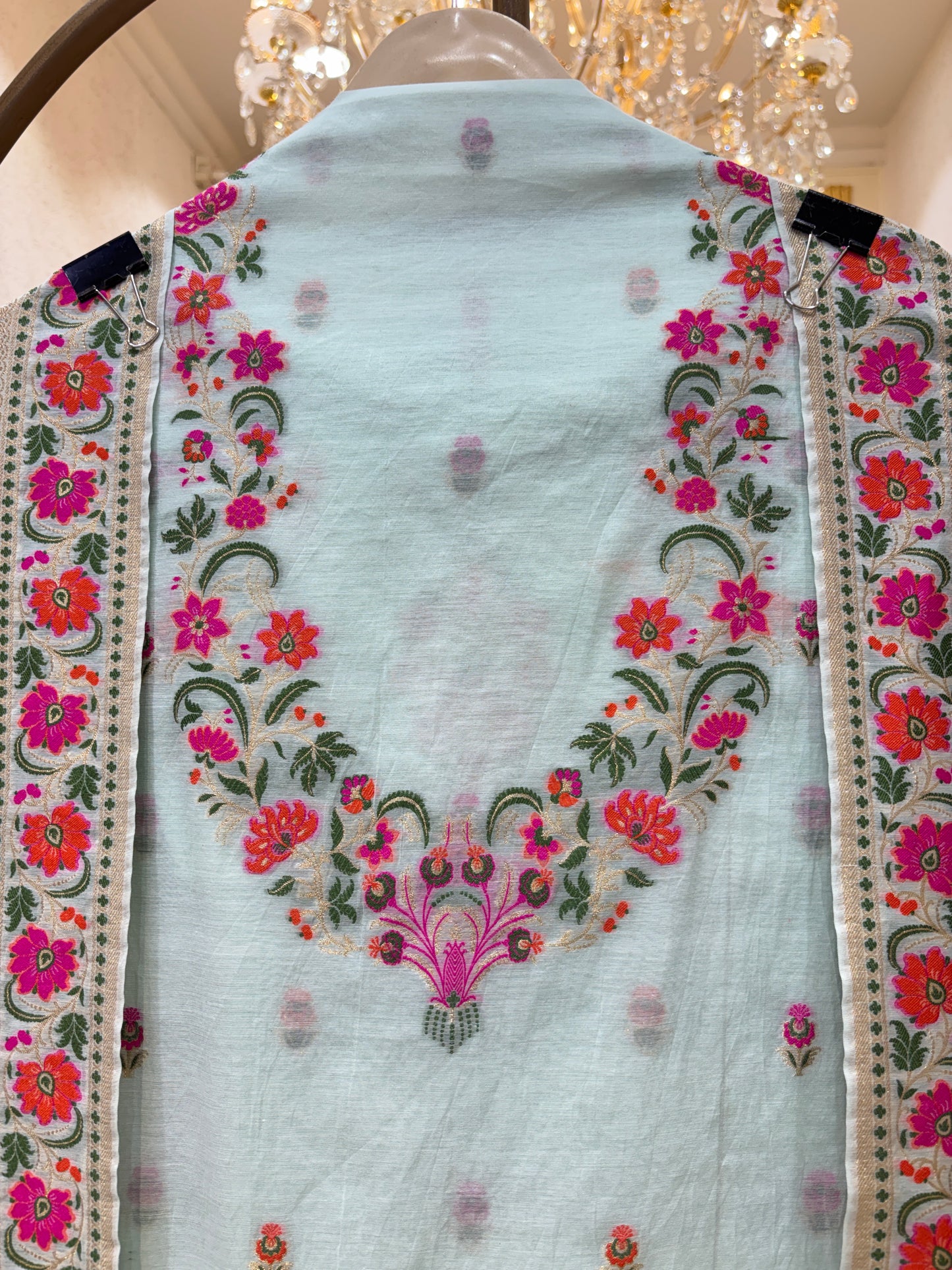 Rajvella Banarasi Chanderi Suit