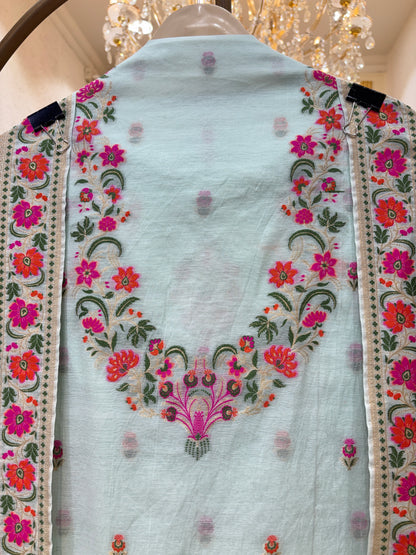 Rajvella Banarasi Chanderi Suit