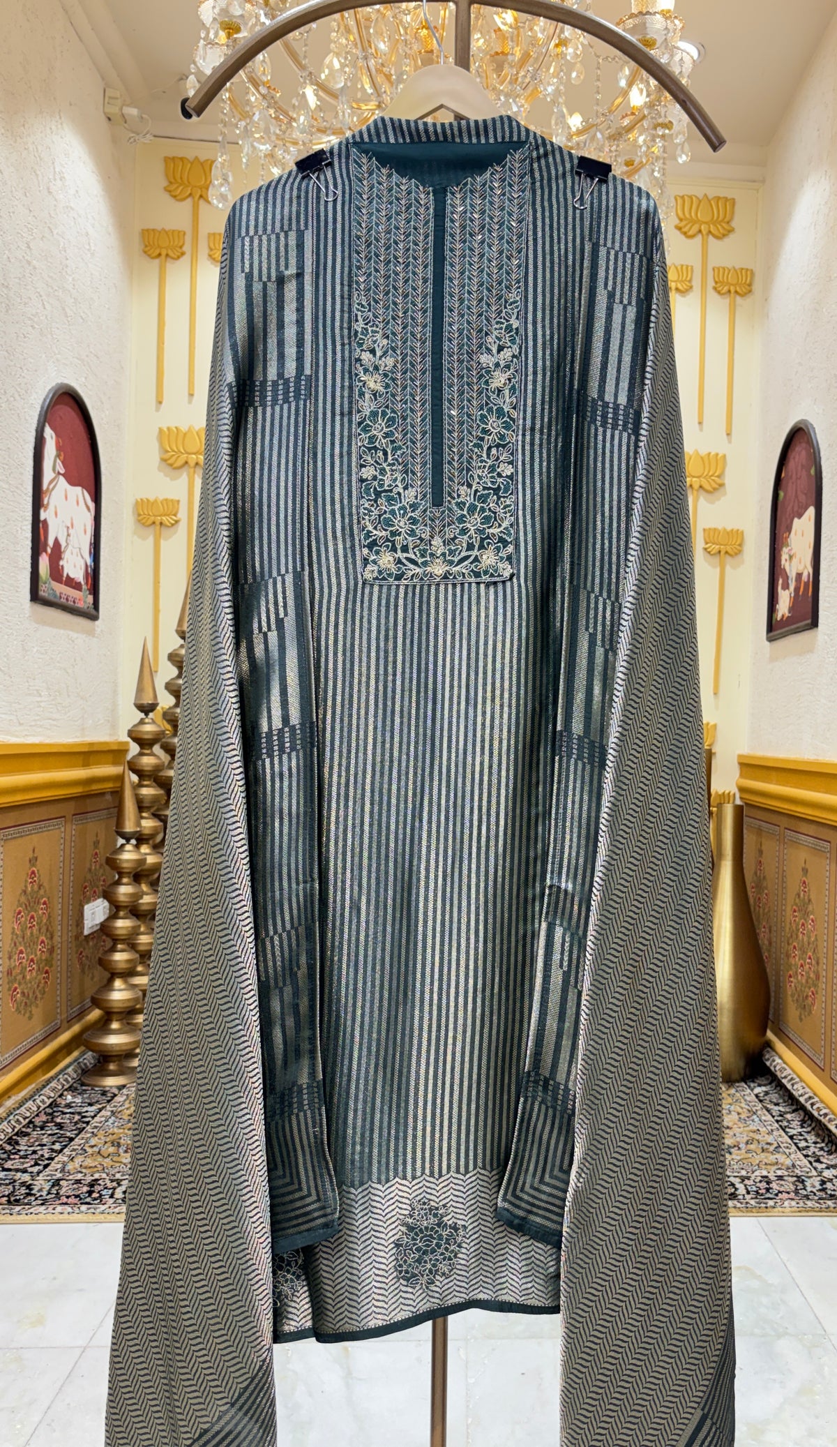 Sunehri Aab Banarasi Suit
