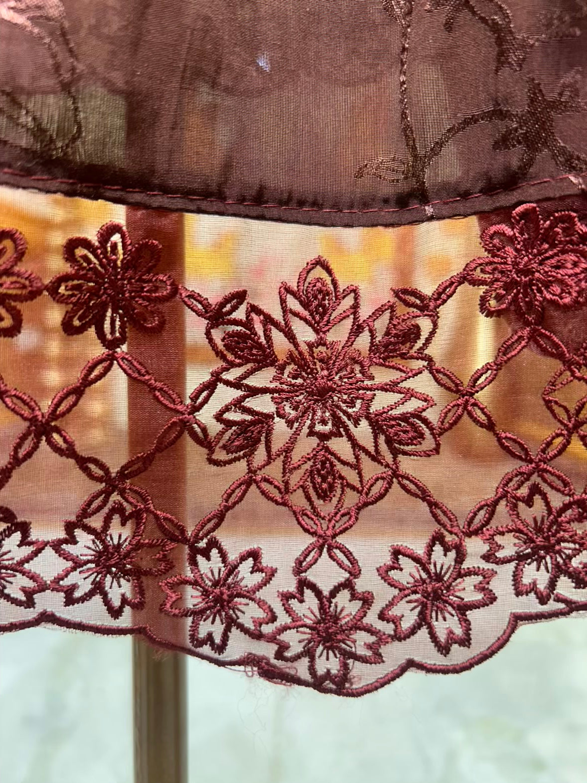 Aafiya Pastel Whisper Suit (Dark Brown)