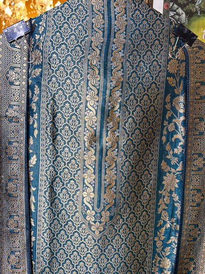 Noor-e-Meena (Peacock Blue)