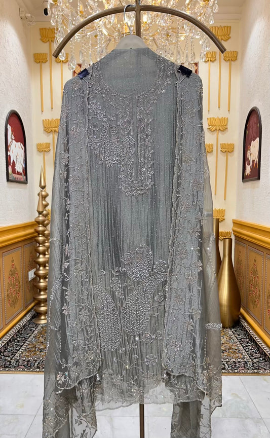 Naazira Stone Élan Suit (Grey)