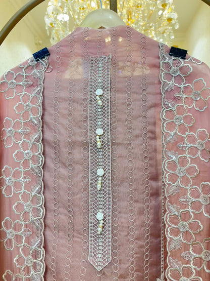 Ziana Zari Organza Suit