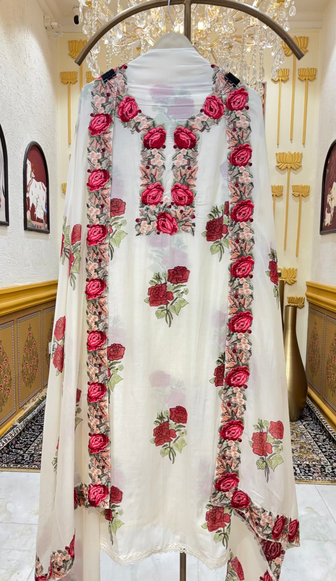 Avni Chanderi Suit
