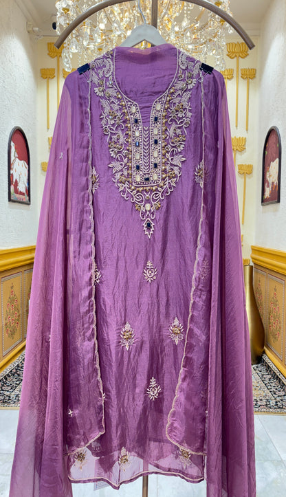 Aurelia Veil Organza Suit
