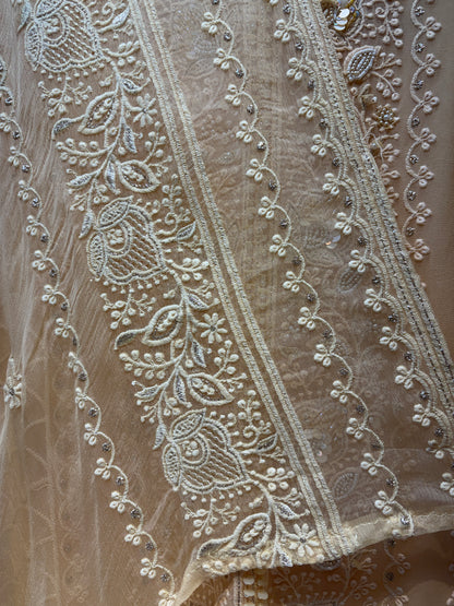 Ruhnaz Handcrafted Georgette Suit