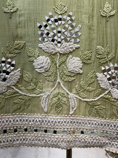 Zehra Mul Lace Élan Suit (Green)