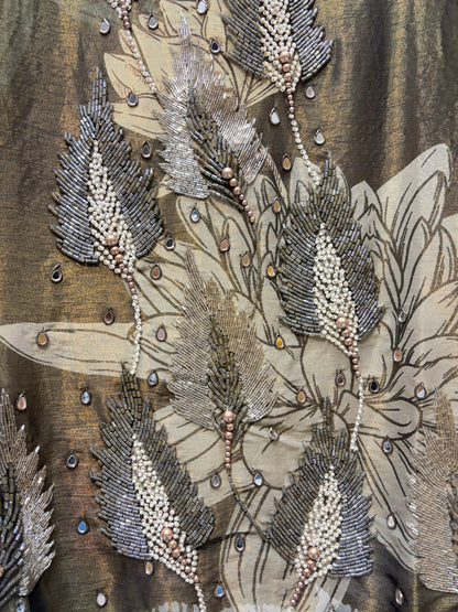 Gulrais Organza Suit