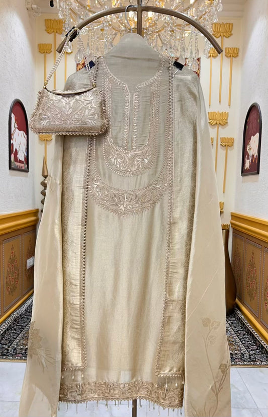 Sorelle Dori Sequin Banarasi Set