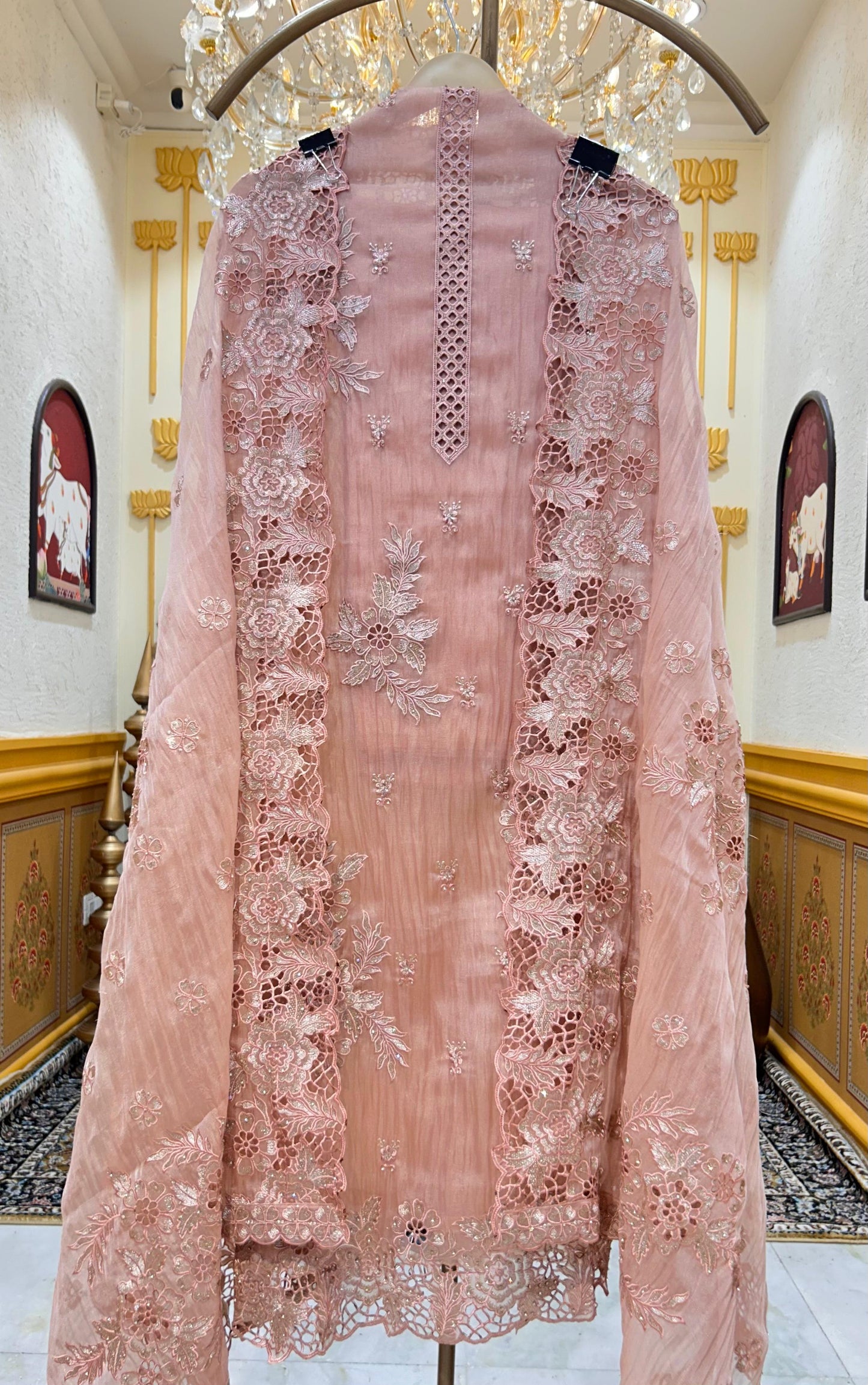Seerat Crush Tissue Suit