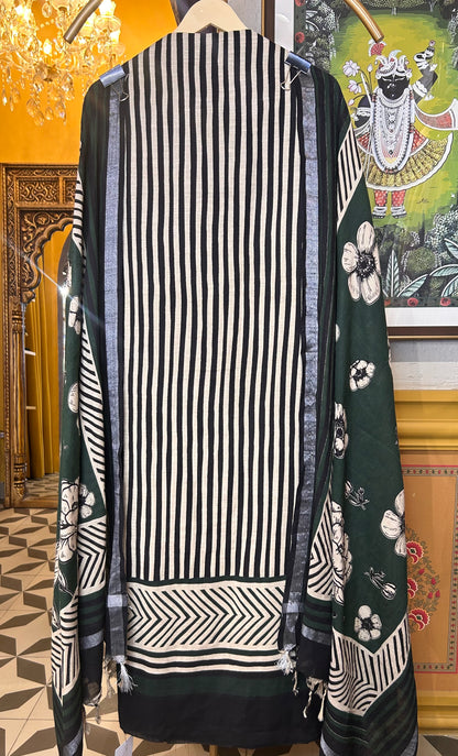 Vritika Block Print Set (Green)