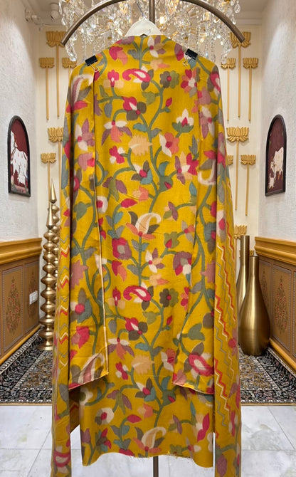 Zayreen Pashmina Suit (Yellow)