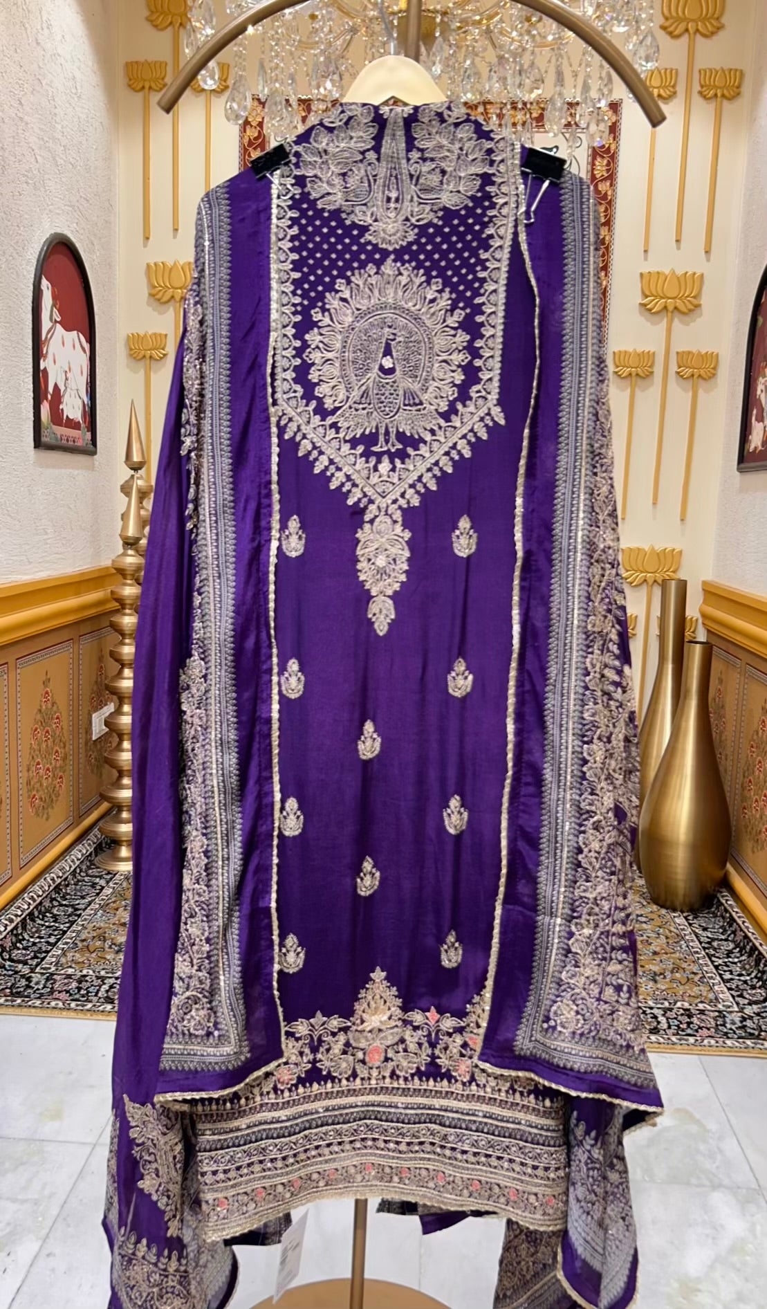Rivana Zari Glow Suit (Purple)