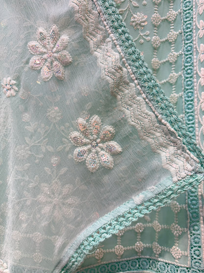 Aabroo Cutdana Georgette Suit