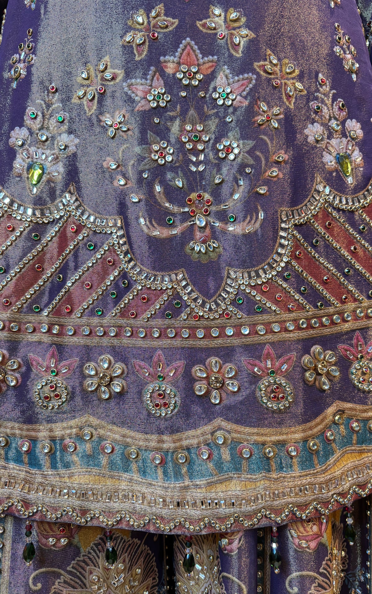 Samaira Kundan Sharara Set