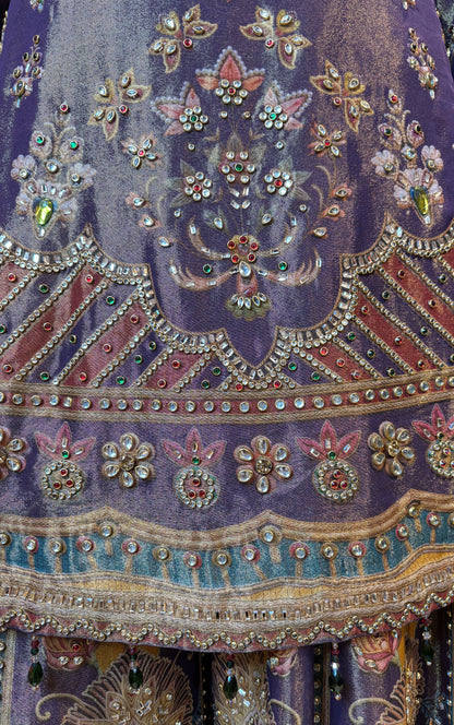 Samaira Kundan Sharara Set