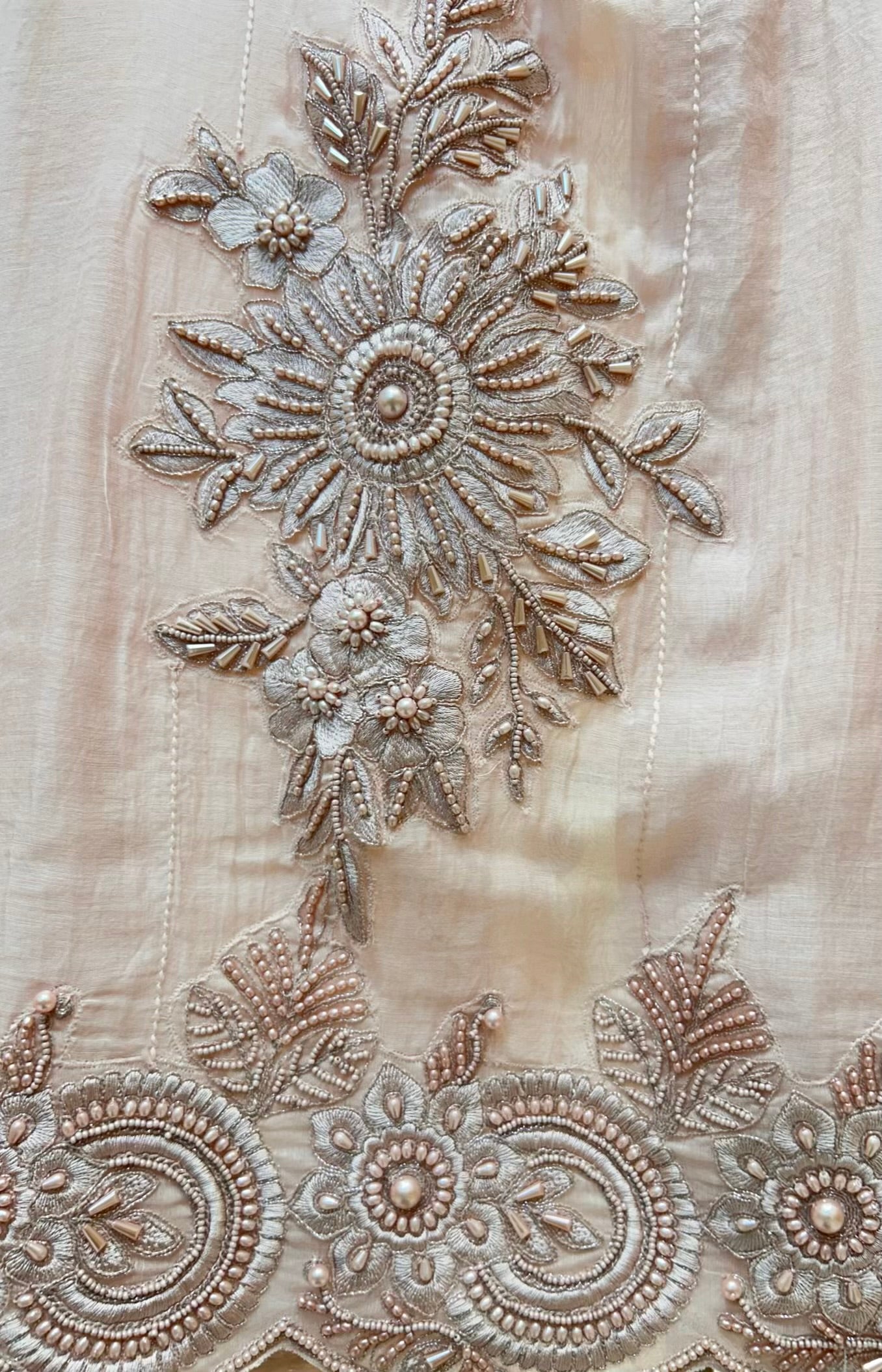Ruhaya Moti Mul Suit (Beige)