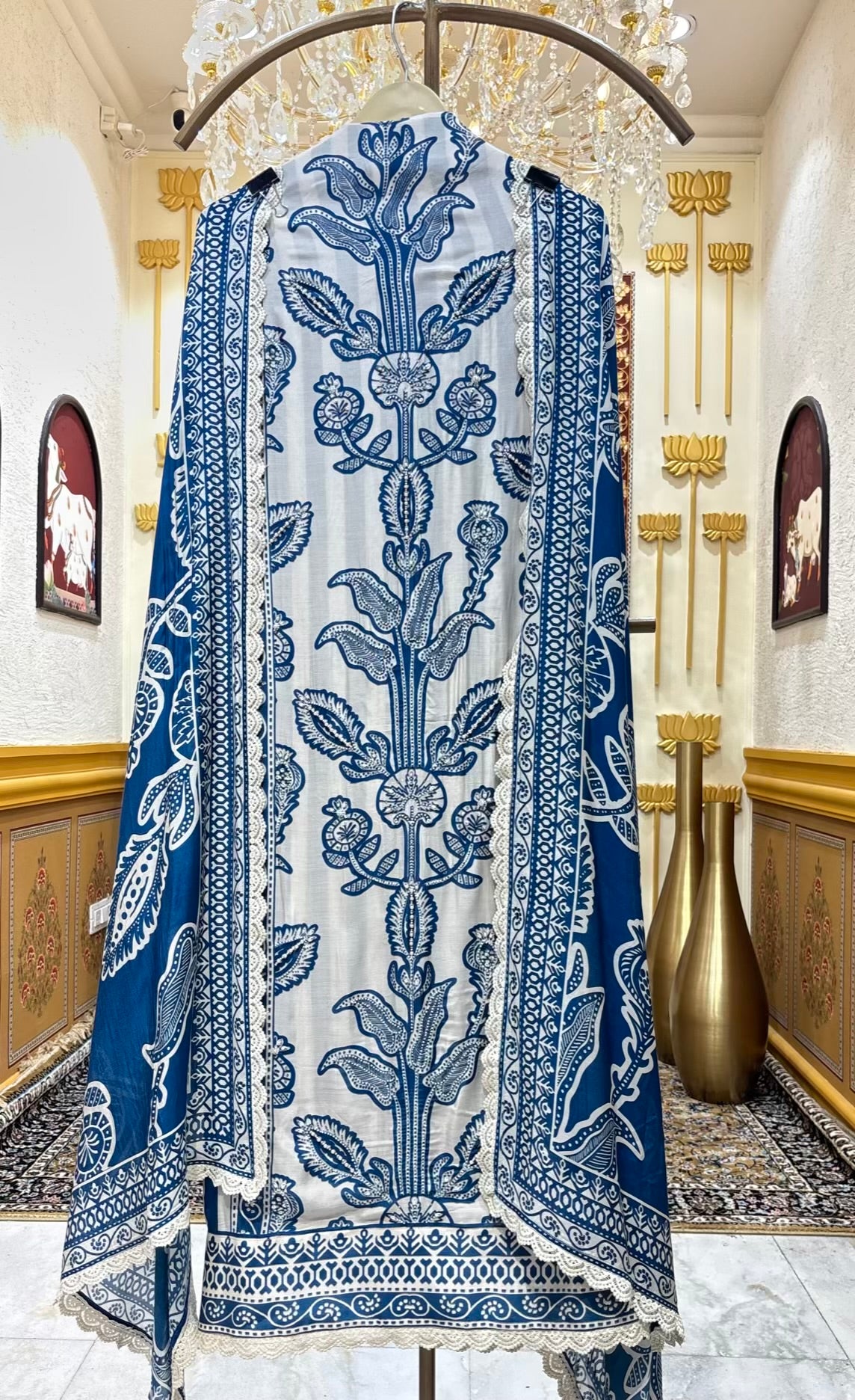 Shaiana Cutwork Muslin Suit