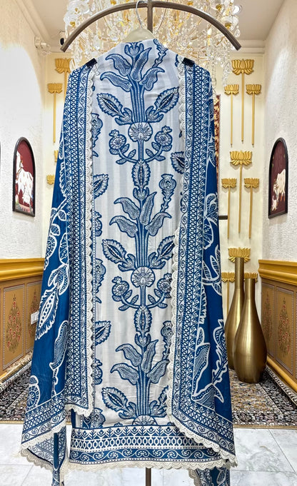 Shaiana Cutwork Muslin Suit