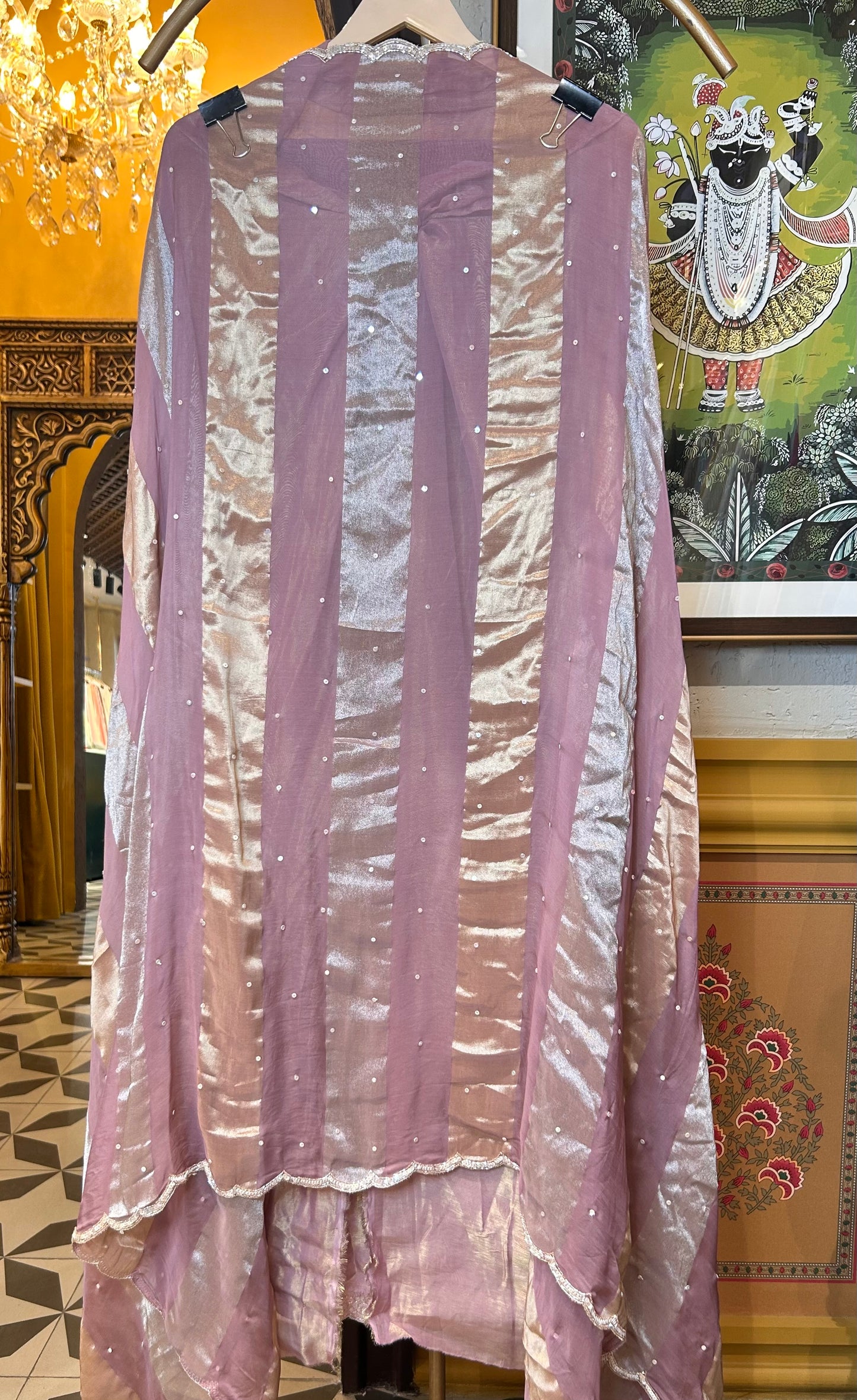 Amaira Shimmer Organza Suit