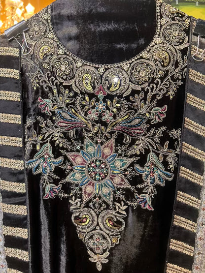 Zohraé-Velvet Suit (Black)