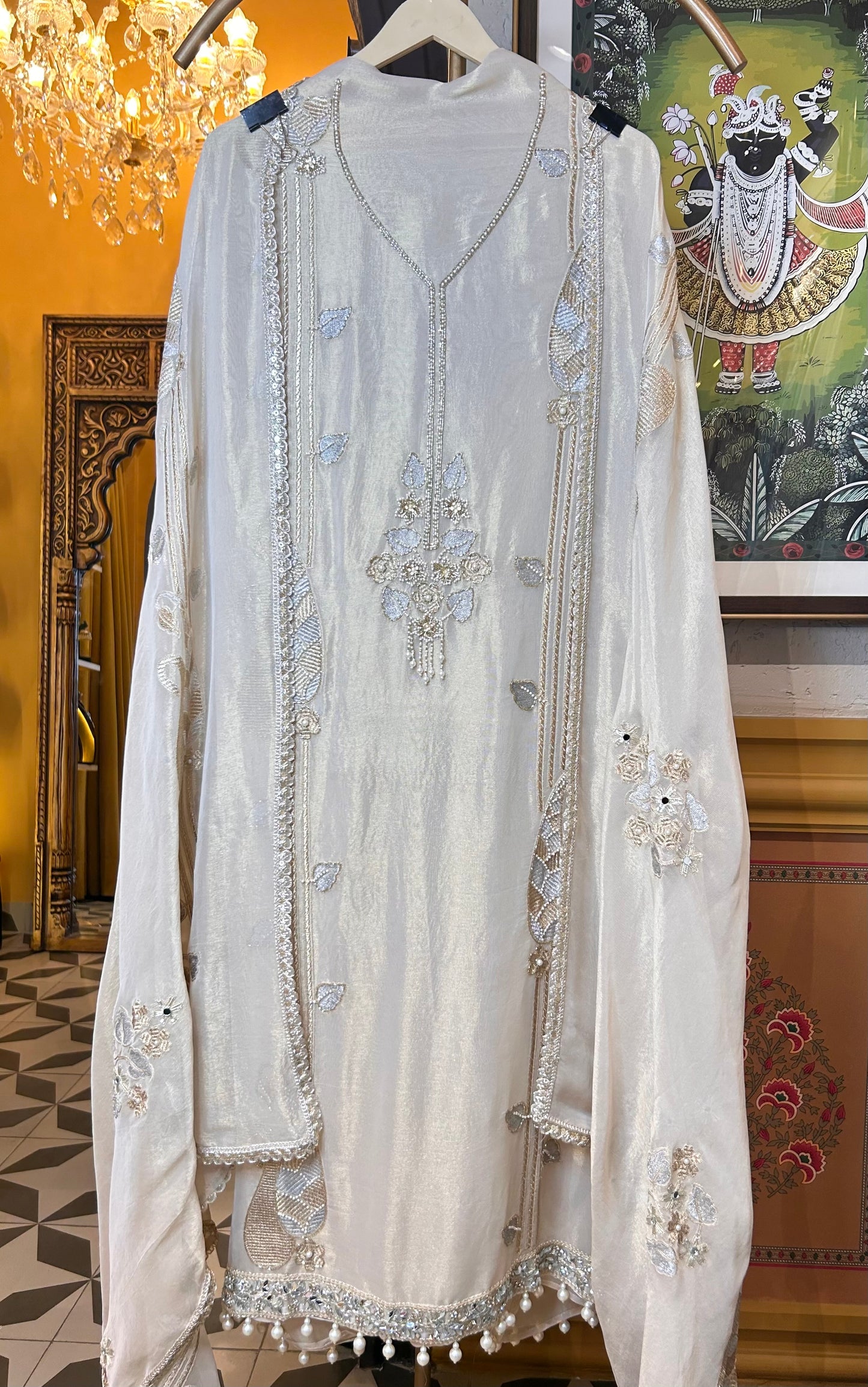 Nureh Organza Suit