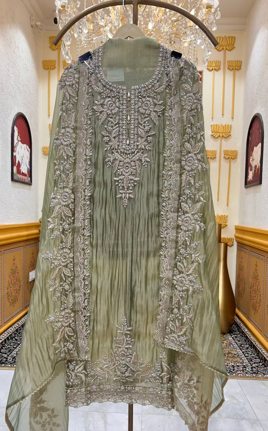 Aarini Tissue Élan Suit (Green)