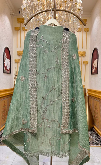 Rivzara Crush Éclat Suit (Green)