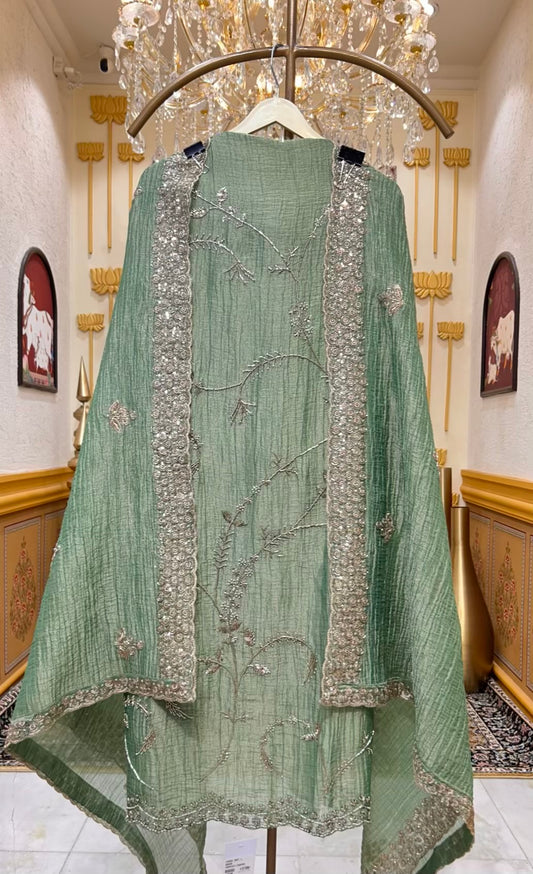 Rivzara Crush Éclat Suit (Green)