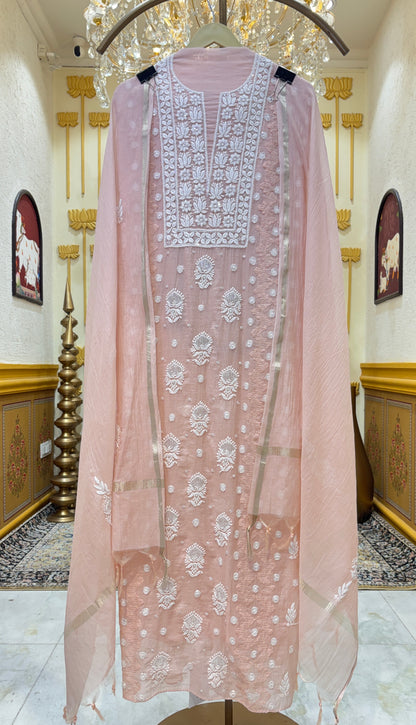 Aarzelle Artisan Chanderi Suit