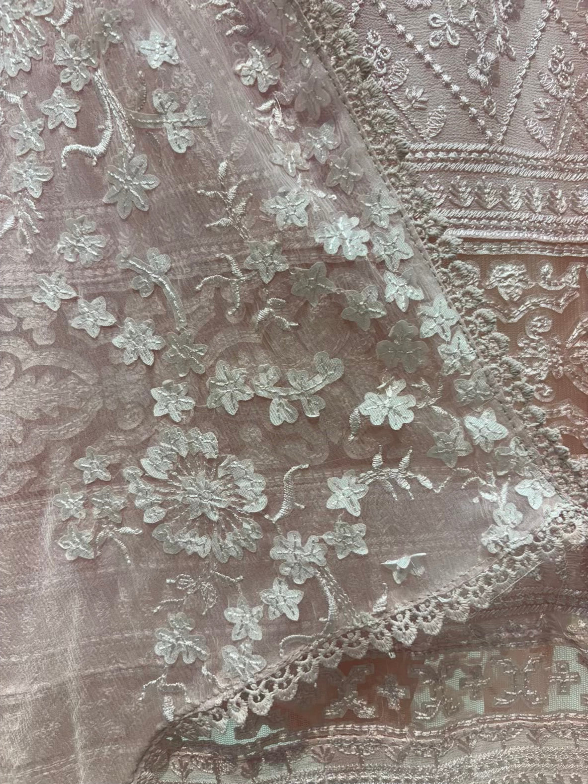 Naira Sequin Georgette Suit