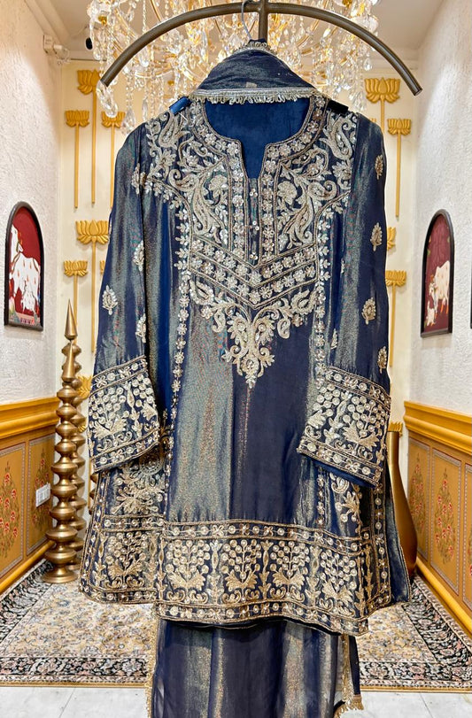 Ameya Organza Gharara Set