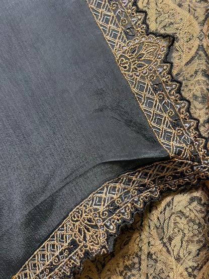 Zehraah Zari Shringaar Suit (Peacock Blue)