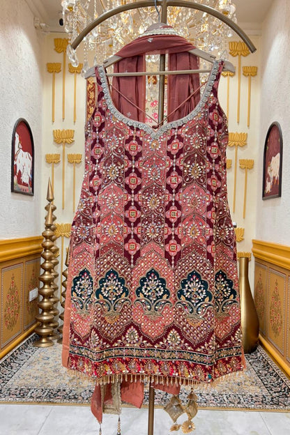 Myra Stonework Palazzo Set