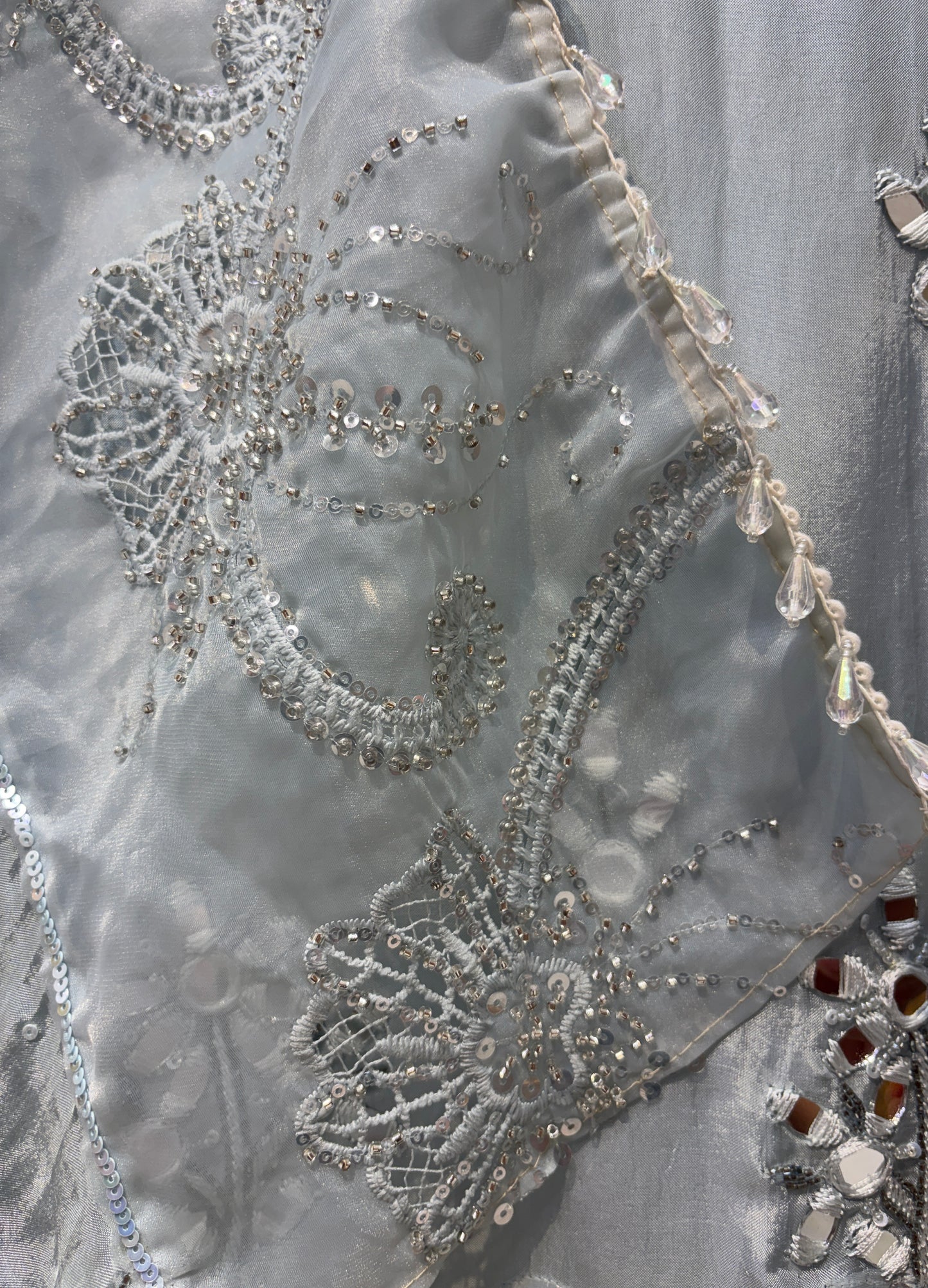 Mehraz Mirror Silk Suit