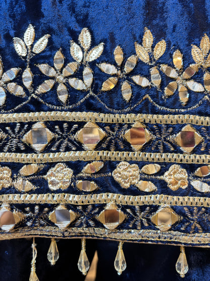 Samaara Velvet Farshi Suit