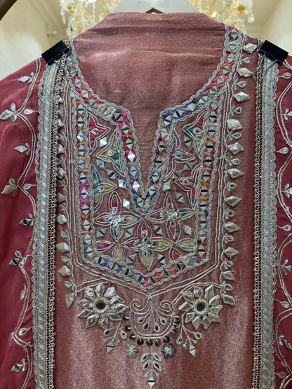 Naaz-e-Zar Organza Suit