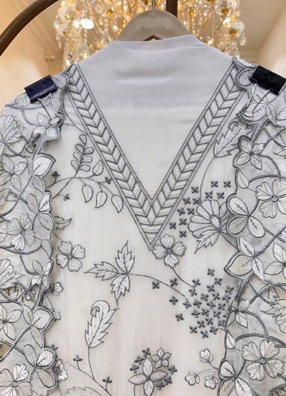 Zynera Threadspark Organza Suit